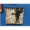 Image 2 : 5 ART DECO PRINTS ON CANVAS (APPROX 19.5" X 19.5", 11.5" X 35.5" X 2, 12 " X 12" & 11" X 11")