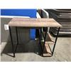 Image 1 : PARAMOUNT BROWN WOODGRAIN DESK (APPROX 35.5" X 19.75" X 30")