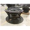 Image 1 : PARAMOUNT RIO 32" PATENTED WICKER GEL FUEL OUTDOOR FIRE PIT - PRECISION CUT STEEL FRAME WITH