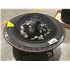 Image 2 : PARAMOUNT RIO 32" PATENTED WICKER GEL FUEL OUTDOOR FIRE PIT - PRECISION CUT STEEL FRAME WITH