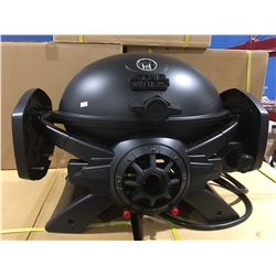 BROIL CHEF TIE FIGHTER PORTABLE GAS GRILL 10,000BTUS, CAST ALUMINUM TRI-DOME LID, THERMOSTAT, 220