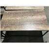 Image 2 : PARAMOUNT BROWN WOODGRAIN COFFEE TABLE (APPROX 35.5" X 19.75" X 16")