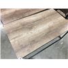 Image 2 : PARAMOUNT BROWN WOODGRAIN COFFEE TABLE (APPROX 35.5" X 19.75" X 16")
