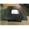 Image 3 : CLIFFSIDE 48" X 48" PROPANE FIRE TABLE - 40,000 BTUS, STAINLESS STEEL BURNER, CAST ALUMINUM TABLE,