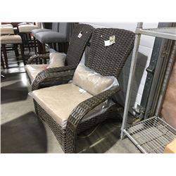 PATIOFLARE PREMIUM MUSKOKA CHAIR WITH CUSHIONS - MSRP $280
