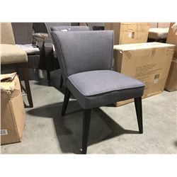GREY ACCENT CHAIR