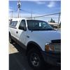 Image 2 : 1997 FORD 150 XL PICKUP WHITE TRUCK WITH CANOPY VIN# 2FTDF18W2VCA70257 METER SHOWS 400662KMS -