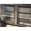 Image 2 : TRUE REFRIGERATOR STAINLESS STEEL COOLER WITH PREP AREA- 48" WIDE