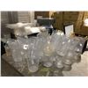 Image 1 : TABLE LOT OF ASSTD PLASTIC PITCHERS - VARIOUS SIZES