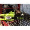 Image 1 : POULAN 14" ELECTRIC CHAINSAW, WORKLIGHT & EXTRA SAWBLADE