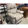 Image 1 : GREY POWER RECLINER (SOME CAT SCRATCH MARKS ON FRONT & BACK SIDES)