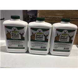 BOBBEX DEER & RABBIT REPELLENT CONCENTRATE 3 X .95 L BOTTLES