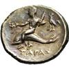 Image 2 : Calabria, Taras. Ca. 272-235 B.C. AR nomos (19 mm, 6.35 Calabria, Taras.