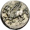 Bruttium, Lokroi Epizephyrioi. Ca. 325-317 B.C. AR stat Bruttium, Lokroi Epizephyrioi.