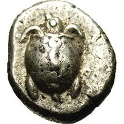 Aigina. Ca. 480-431 B.C. AR stater (19 mm, 12.29 g). Se Aigina.