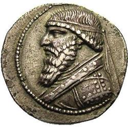 Parthian Kingdom. Mithradates II. Ca. 122-91 B.C. AR te Parthian Kingdom. Mithradates II.