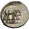 Image 1 : Julius Caesar. 49-48 B.C. AR denarius (18 mm, 3.67 g). Julius Caesar.