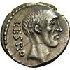 Image 1 : C. Antius C. f. Restio. 47 B.C. AR denarius (18 mm, 3.7 C. Antius C. f. Restio.