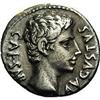 Image 1 : Augustus. 27 B.C.-A.D. 14. AR denarius (19 mm, 3.69 g). Augustus.