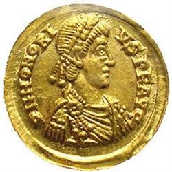 Honorius. A.D. 393-423. AV solidus (20 mm). Rome, A.D. Honorius.