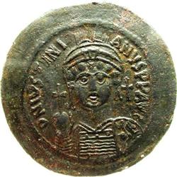 Justinian I. A.D. 527-565. Æ follis (42 mm). Nicomedia, Justinian I.