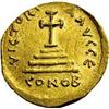 Image 2 : Tiberius II Constantine. A.D. 578-582. AV solidus (20 m Tiberius II Constantine.