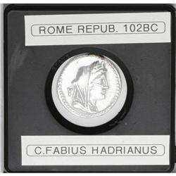 Lot of three denarii. Includes: L. Cupiennius. 147 B.C. Lot of three denarii.