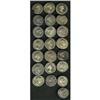 Image 1 : Lot of twenty-two denarii. Includes: Augustus (2, but o Lot of twenty-two denarii.