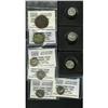 Image 2 : Lot of nine Roman coins from the Antonine period. Inclu Lot of nine Roman coins from the Antonine pe