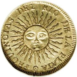 , . 1000 MS MS61 NGC. Rio de la Plata. Real 1815F-PTS, 