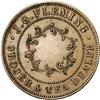 Image 2 : J.G. Fleming Penny Token 1874, KM-Tn71.1, A-129, XF. J.G. Fleming Penny Token 1874,