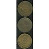 Image 1 : Mixed Token trio including: William Bateman Junr. & Co. Mixed Token trio including: