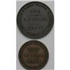 Image 2 : E.F. Dease Token pair as follows: Halfpenny ND, KM-TN50 E.F. Dease Token pair as follows: