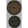 Image 1 : I. Friedman Token pair as follows: Halfpenny 1857, KM-T I. Friedman Token pair as follows: