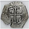 Image 2 : Charles II cob 8 Reales 1669 P-E, KM26, Charles II cob 8 Reales 1669 P-E,