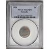 Image 3 : George V 1 Cent 1924, KM28, MS65BN PCGS, Super chocolat George V 1 Cent 1924,