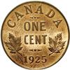 Image 2 : George V Small Cent 1925, KM28, MS64 PCGS Red Brown, Th George V Small Cent 1925,