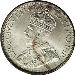 George V 10 Cents 1912 KM23, MS66 PCGS, a super nice 2 George V 10 Cents 1912