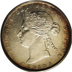 Victoria 50 Cents 1881H, KM6, AU55 PCGS, with several c Victoria 50 Cents 1881H,