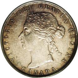 Victoria 50 Cents 1901, KM6, AU50 PCGS, lightly toned w Victoria 50 Cents 1901, 