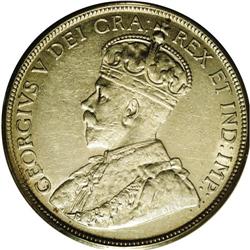 George V 50 Cents 1914, KM25, AU50 PCGS, another exampl George V 50 Cents 1914,