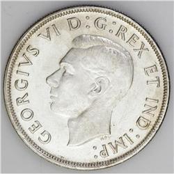 , . 1000 MS Uncertified. George VI Dollar 1945, 