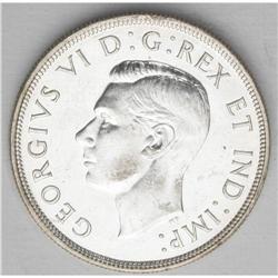 George VI Dollar1946, KM37, an above average uncircula George VI Dollar 1946,