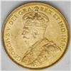 Image 1 : George V Five Dollars 1912 KM20, XF, with the typical c George V gold Five Dollars 1912