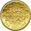 Image 2 : George V Ten Dollars 1913, KM27, another example in XF George V gold Ten Dollars 1913,
