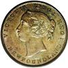 Image 1 : Newfoundland Victoria 5 Cents 1881, KM2, MS65 PCGS, a f Newfoundland Victoria Five Cents 1881,