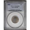 Image 3 : Nova Scotia, Half Cent 1861, KM7, MS64RB PCGS, a super Nova Scotia, Half Cent 1861,