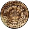 Image 2 : Nova Scotia Victoria One Cent 1861, KM7, MS64 Red and Nova Scotia Victoria One Cent 1861,