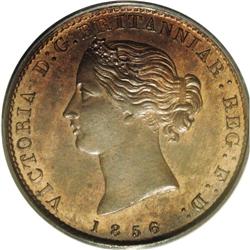 Nova Scotia Specimen Half Penny Token 1856 No LCW, KM5, Nova Scotia Specimen Half Penny Token 1856 N