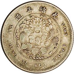 Empire. Tai-Ching-Tai-Kuo Pattern 2 Mace 1906, KM-Pn298 Empire. Tai-Ching-Tai-Kuo Pattern 2 Mace 190